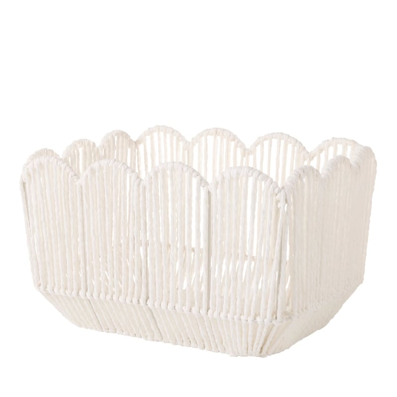 Tulip White Basket