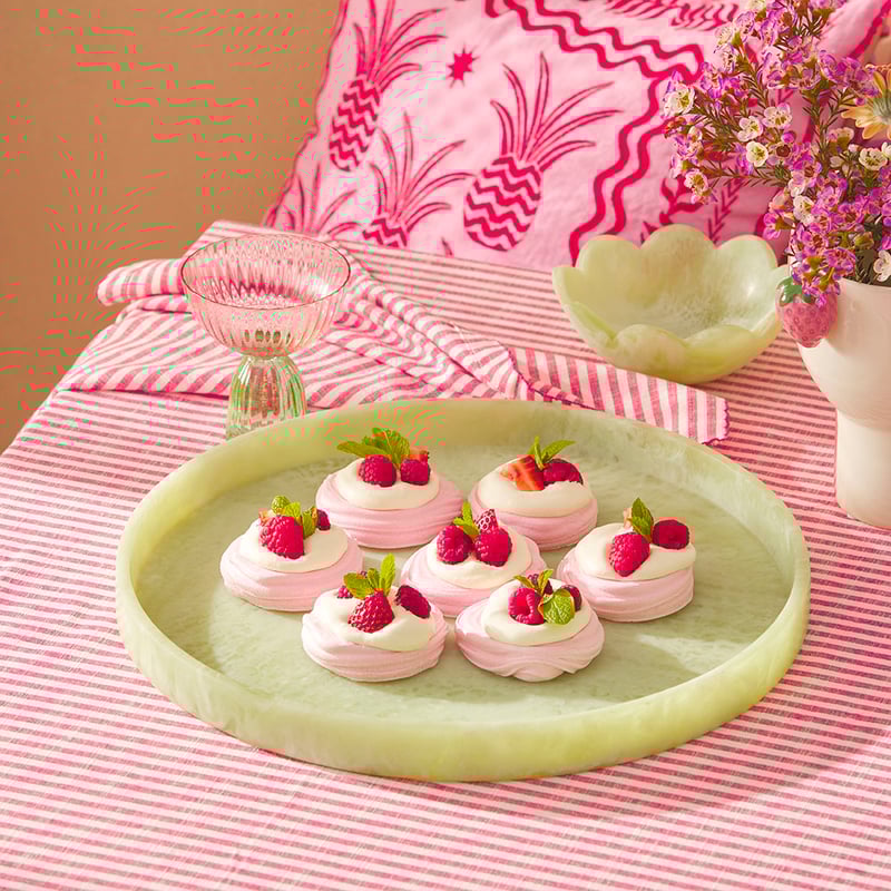 Calypso Matte Green Resin Tray