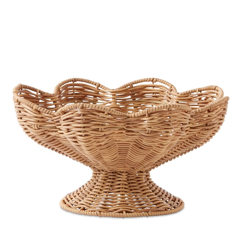 Clementine Natural Pedestal Bowl