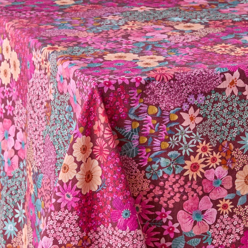 Berry Floral Berry Tablecloth