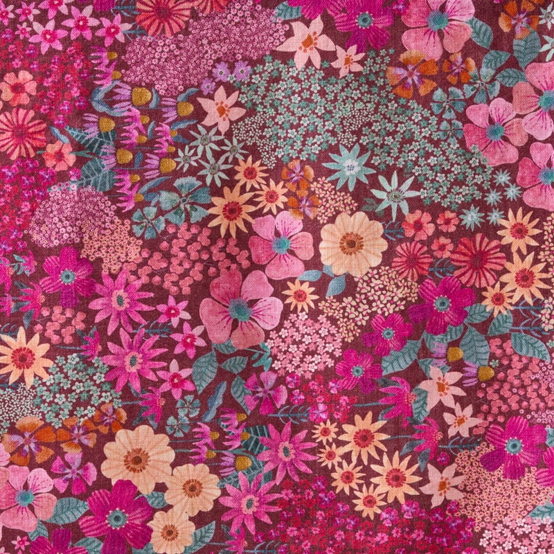 Berry Floral Berry Tablecloth