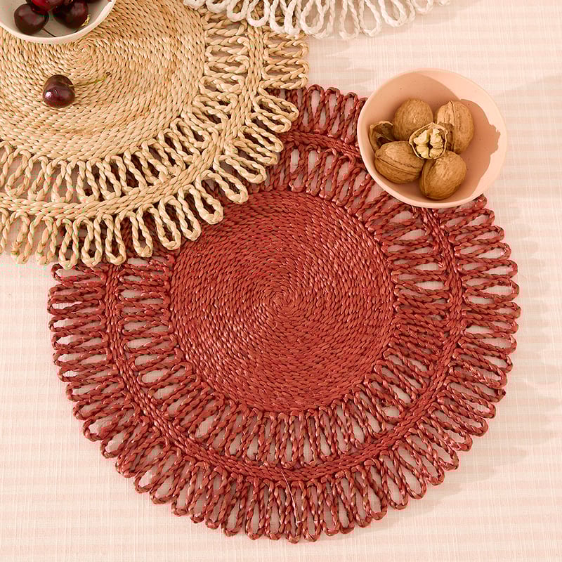 Finley Berry Jute Placemat Pack of 2