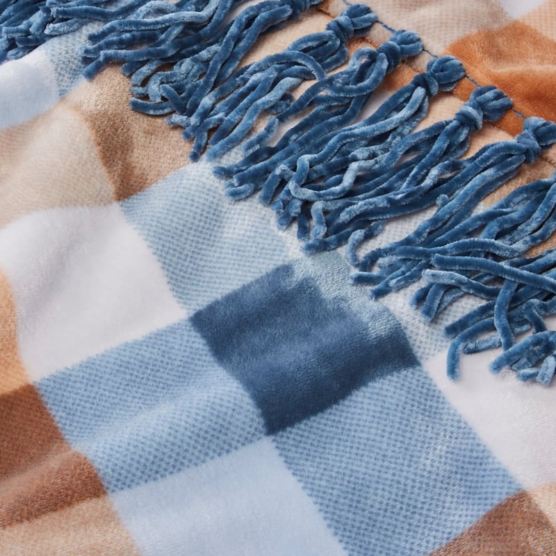 Supersoft Bailey Check Print Blanket