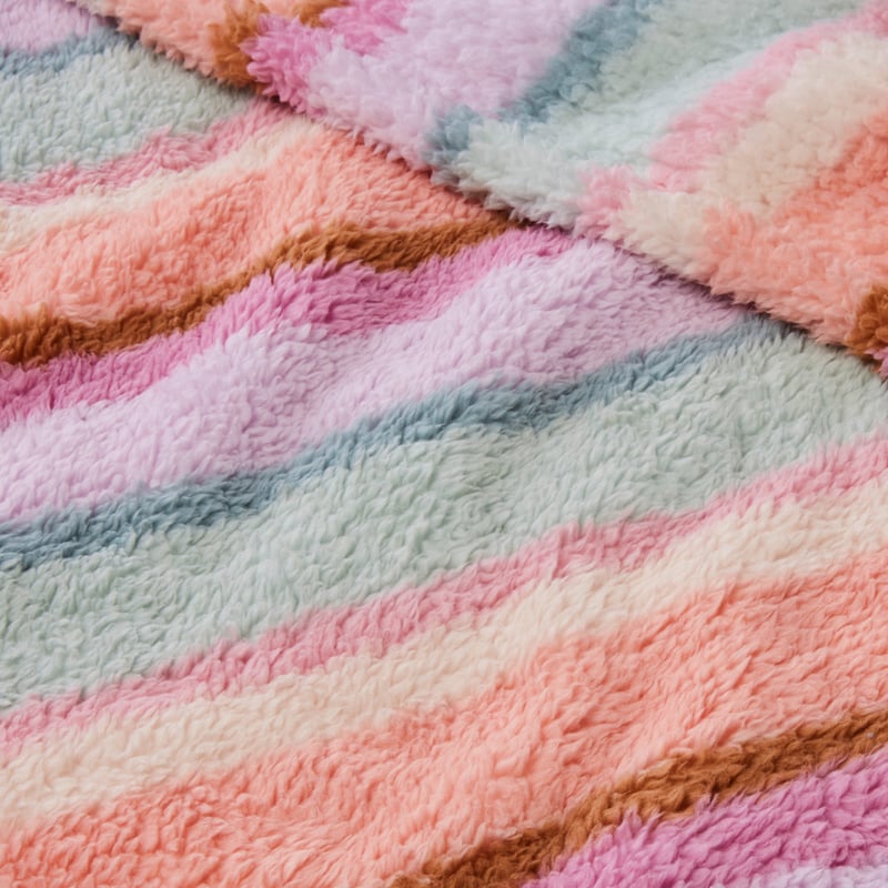 Cloud Neopolitan Stripe Blanket