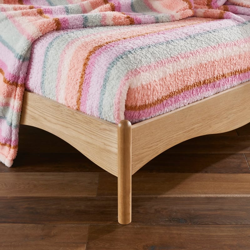 Cloud Neopolitan Stripe Blanket