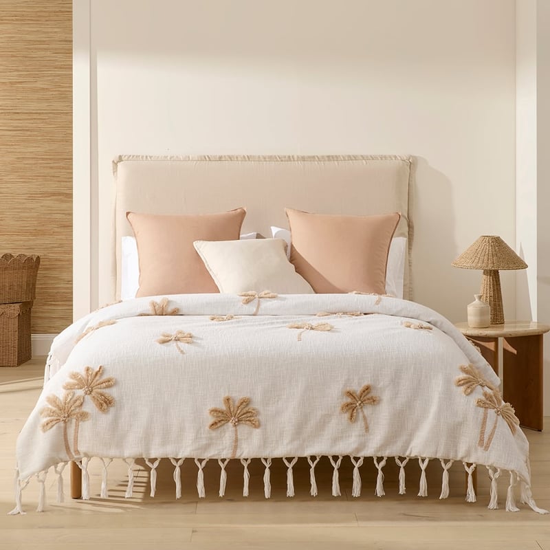 Falls Palm Natural Blanket