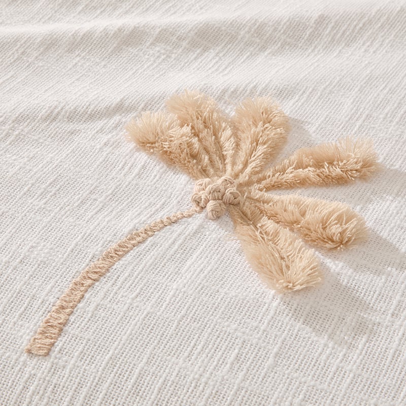 Falls Palm Natural Blanket
