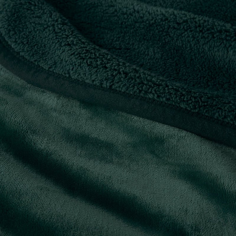 Sherpa Teal Throw
