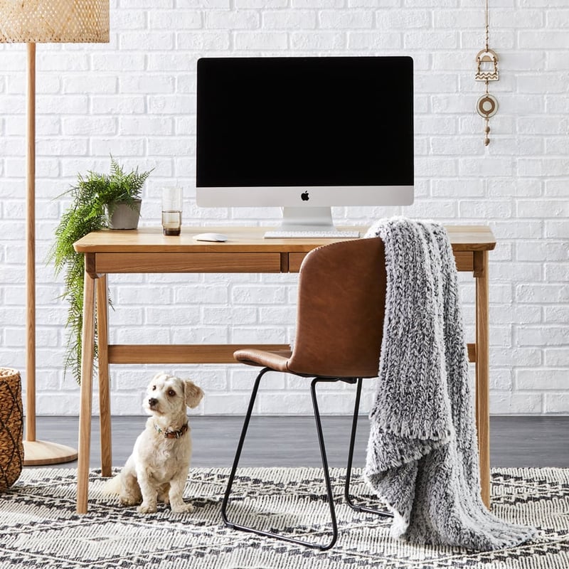 Munich Grey Feather Yarn Throw