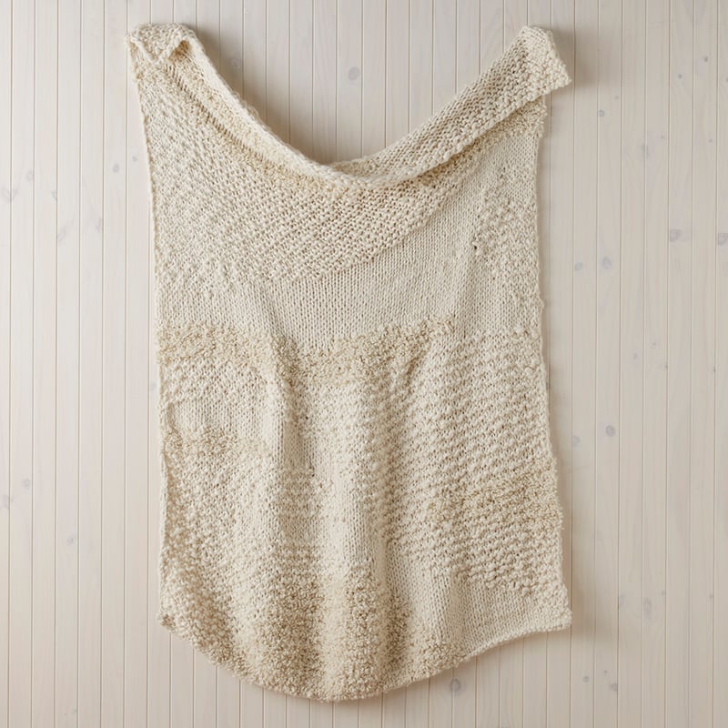 Kyoto Natural Knit Throw