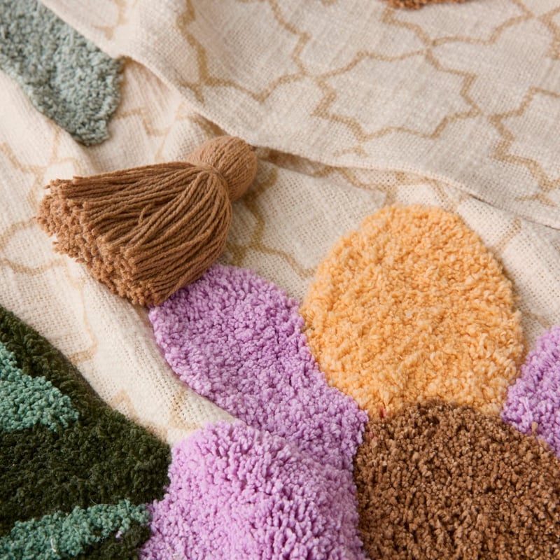 Geo Garden Earth Throw