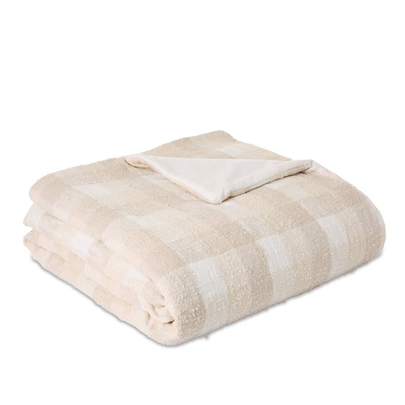 Milanto Naturals Check Blanket