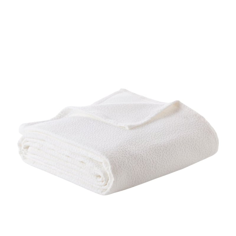 Bridget White Blanket