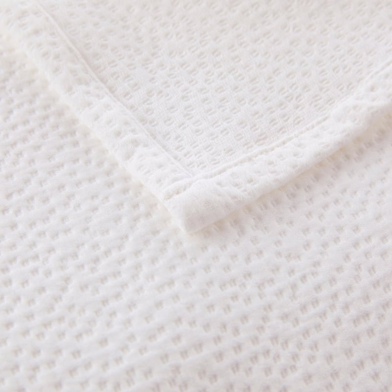 Bridget White Blanket