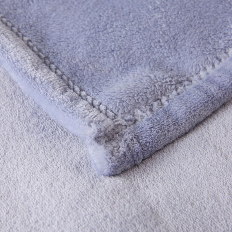 Aspen Blue Fleece Blanket