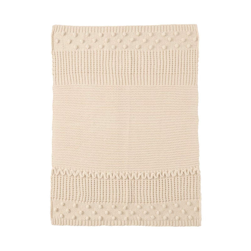 Blair Natural Chunky Knit Throw