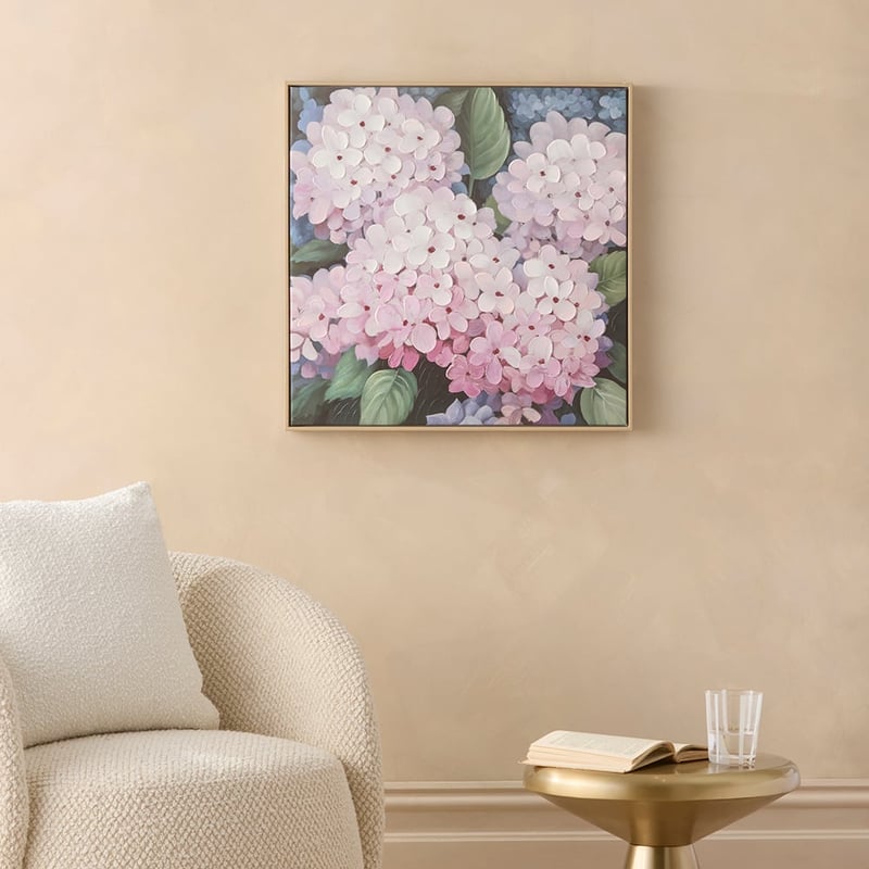 Botanica Hydrangea Garden Wall Art