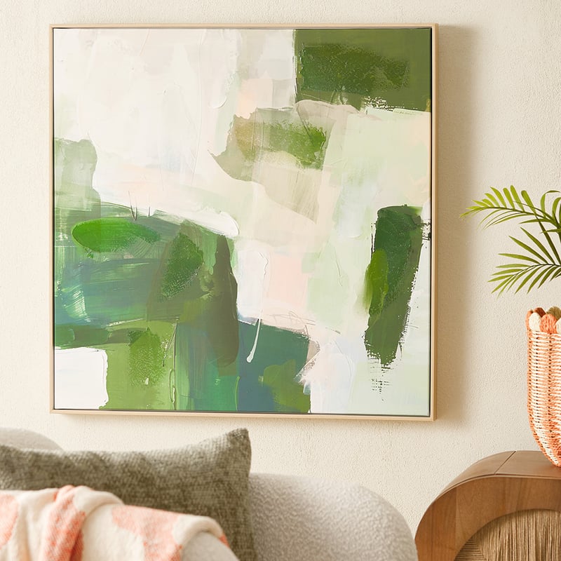 Oasis Green Habitat Canvas