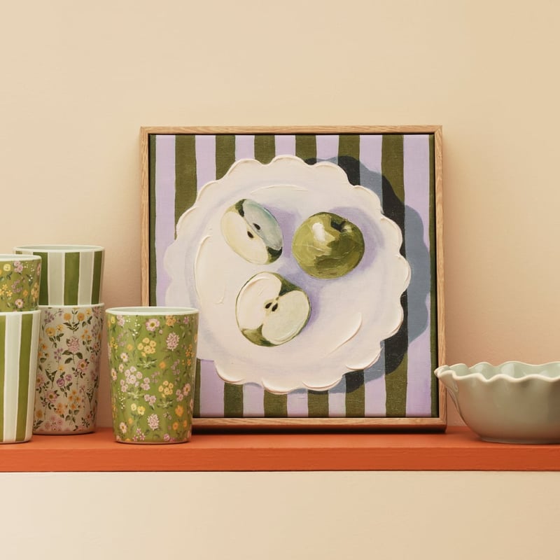 Fruit Bowl Apple Canvas