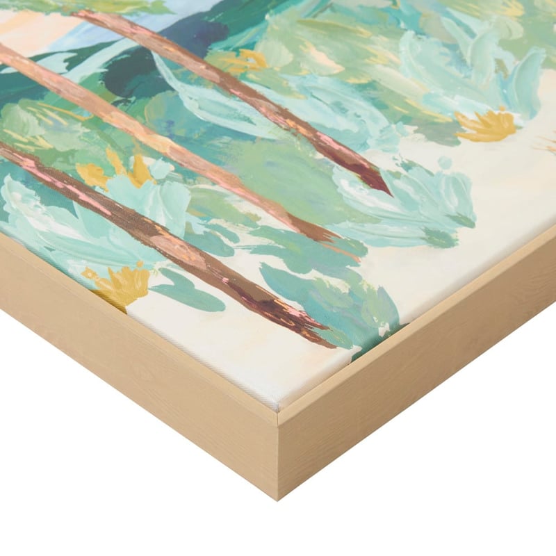 Ocean Sunset Palms Canvas
