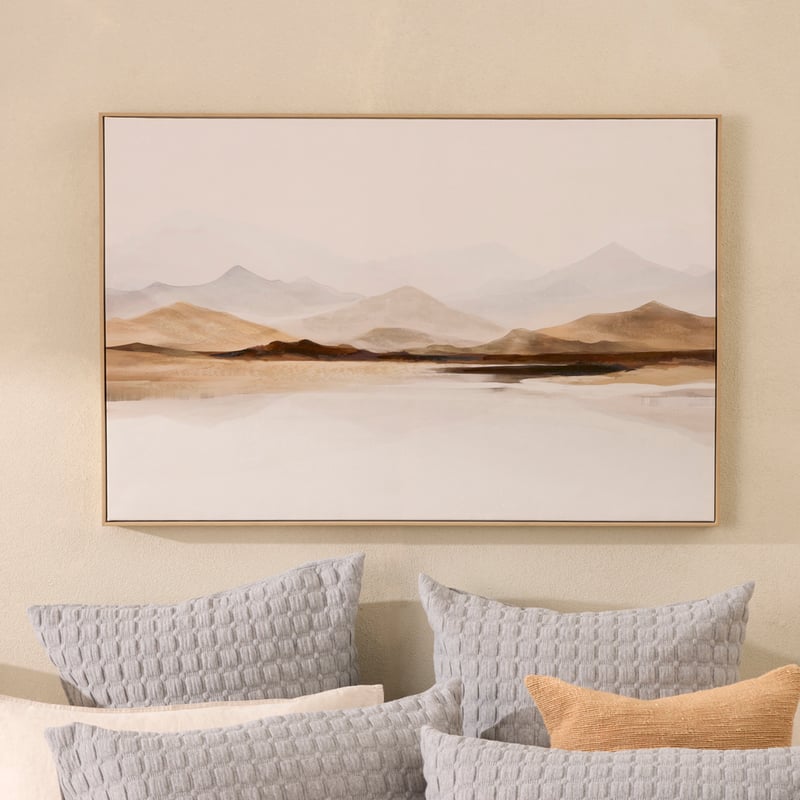 Bushlands Misty Mountains Canvas