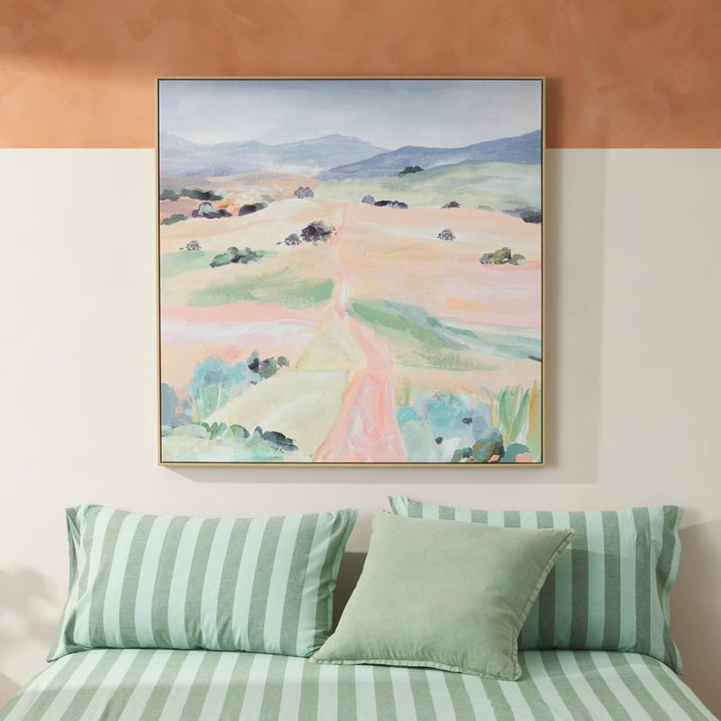 Bushlands Neutral Scape Canvas