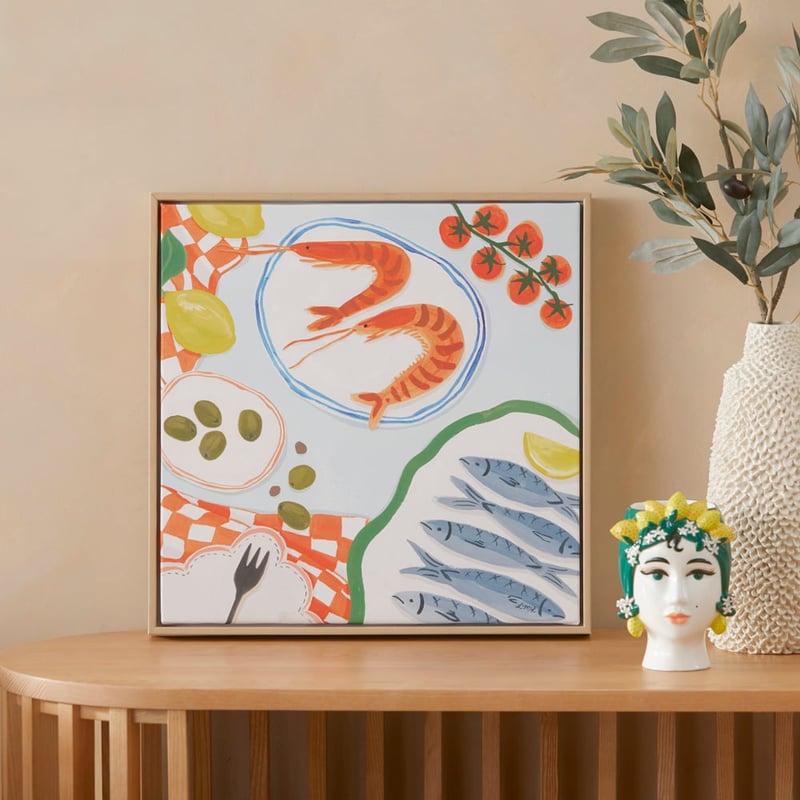 Summer Table Designer Wall Art