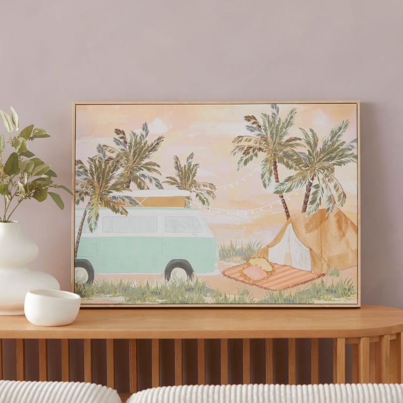 Glamping Landscape Wall Art
