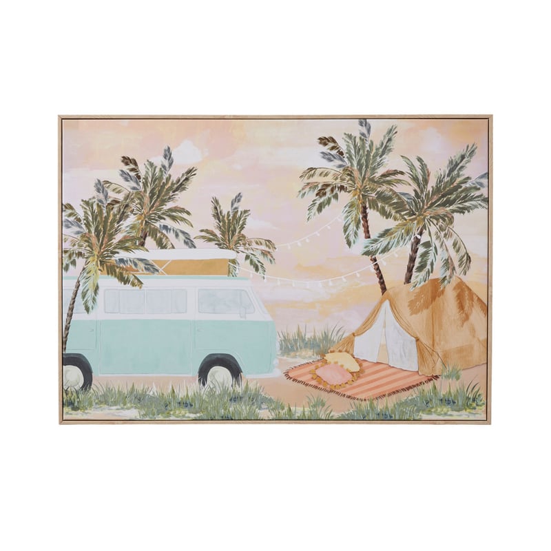 Glamping Landscape Wall Art