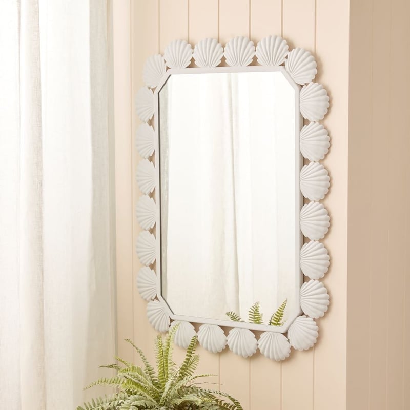 Porto White Mirror