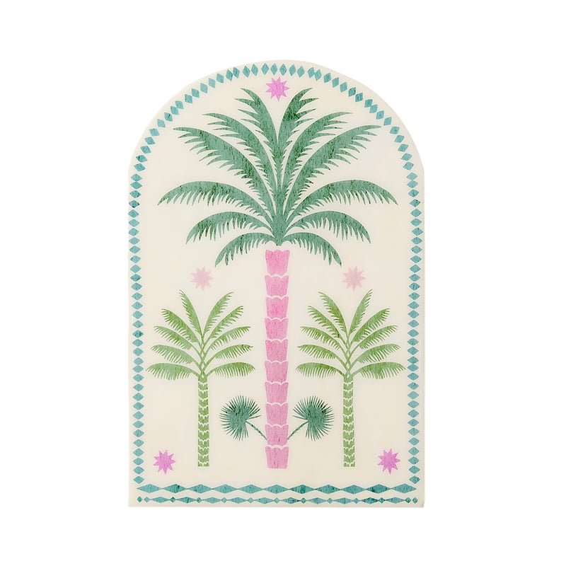 Amazon Large Tropicana Palm Timber Wall Art