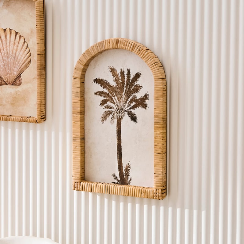 Oasis Single Palm Wall Art