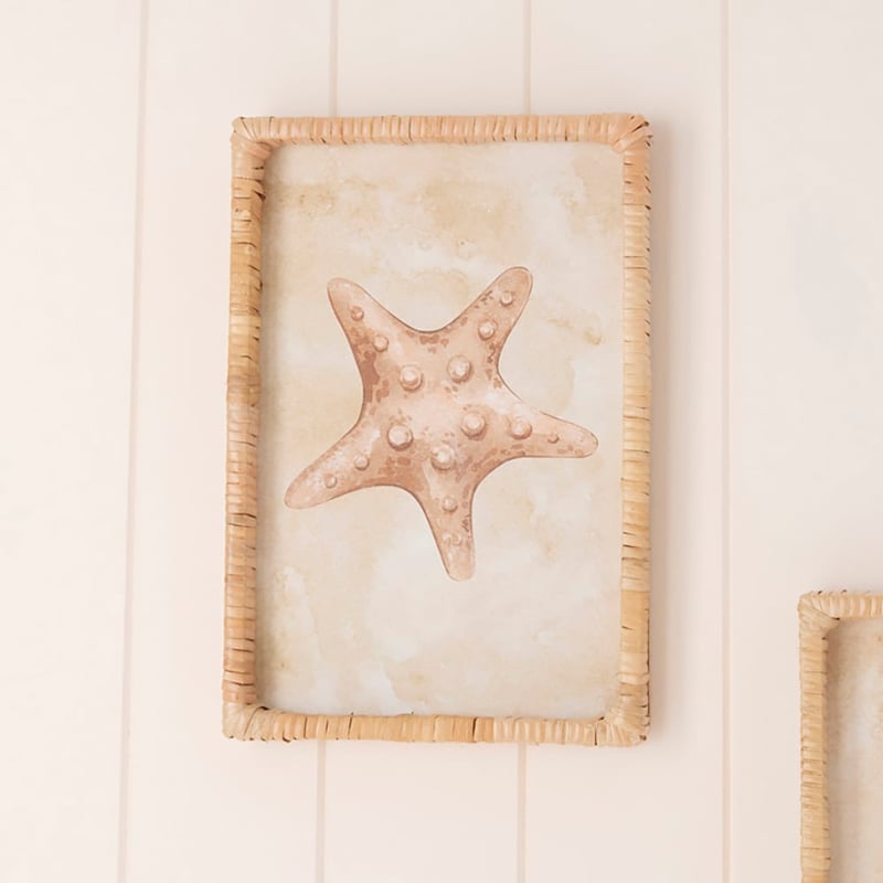 Under The Sea Starfish Wall Art
