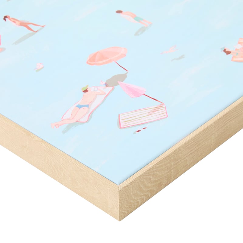 Beach Days Blue Canvas