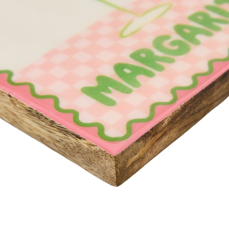 Fiesta Margarita Timber Wall Art