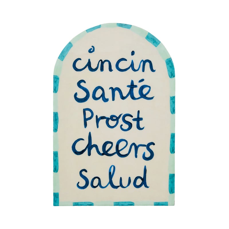 Quote Cheers Timber Wall Art