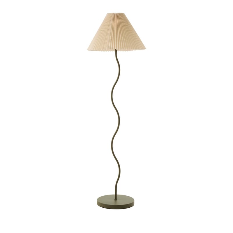 Catalina Forest & Linen Floor Light | Stylish Home Decor