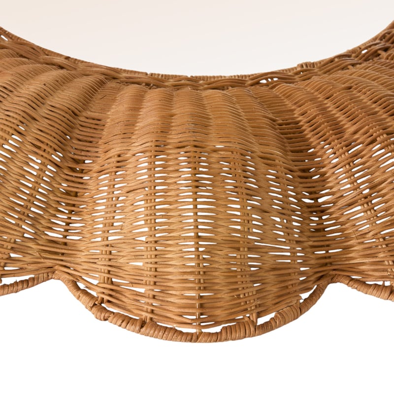 Dahlia Natural Rattan Mirror