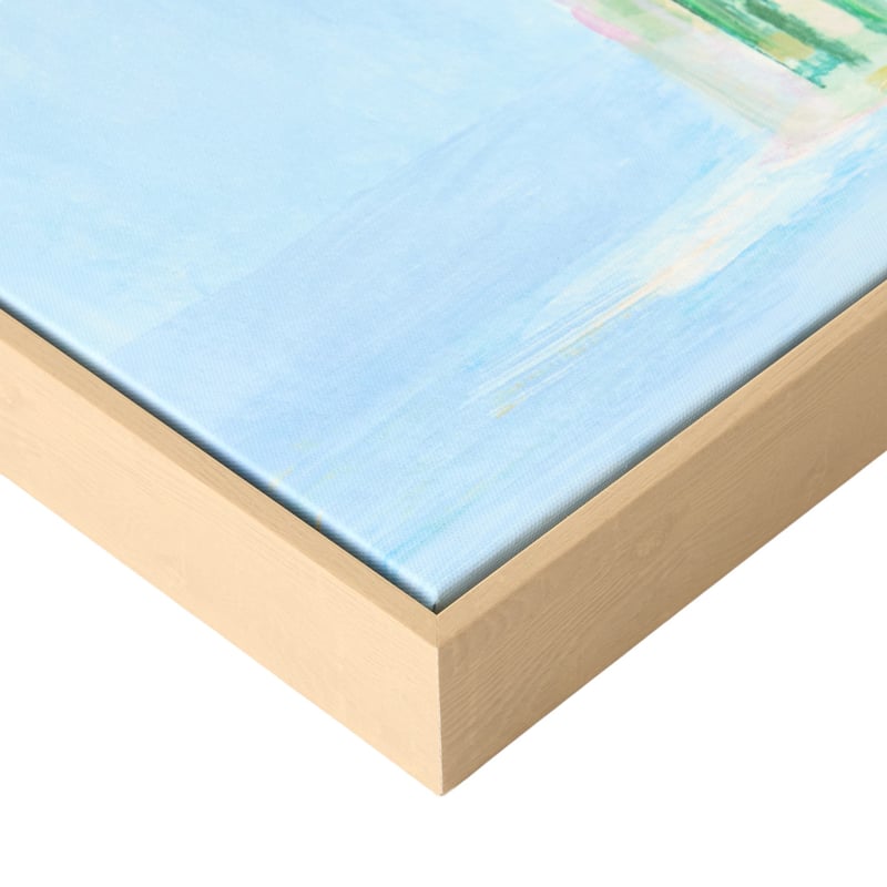 Garden House Blue Daisy Canvas