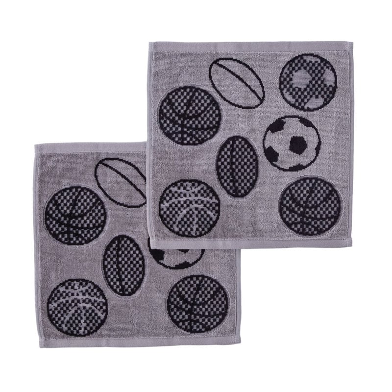 Game Day Grey Towel Range