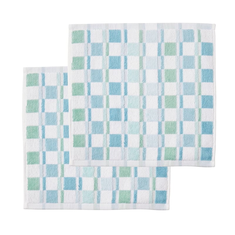 Charlie Check Blues Towel Range