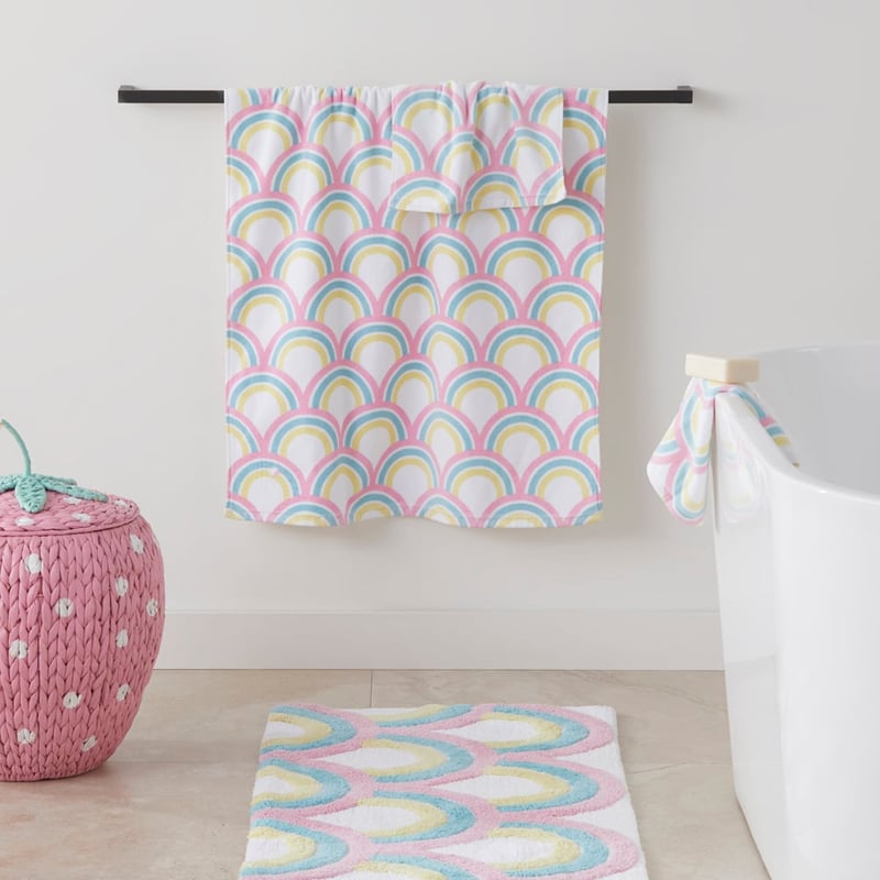 Rainbow Burst Multi Face Washers Pack of 2