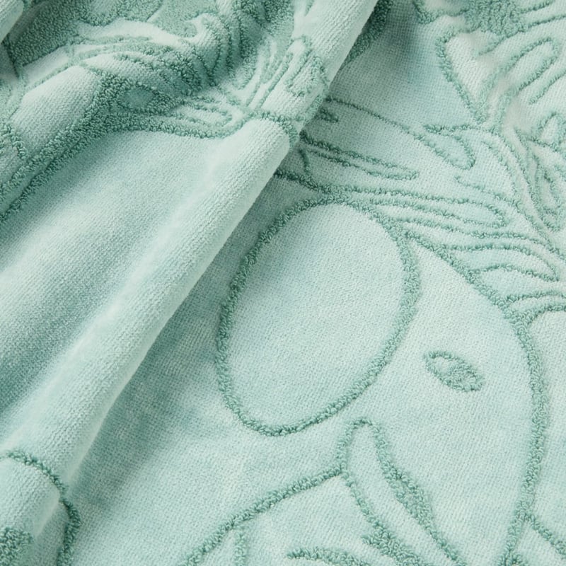 Tropical Jungle Green Towel Range