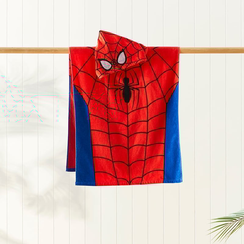Marvel Spider-Man Hooded Towel