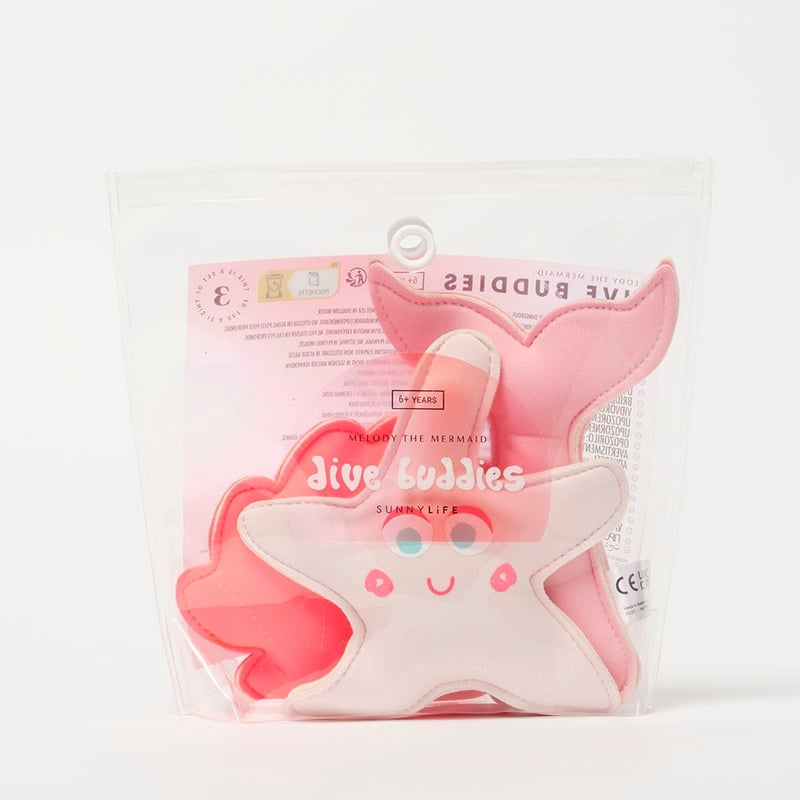 Melody The Mermaid Neon Strawberry Dive Buddies