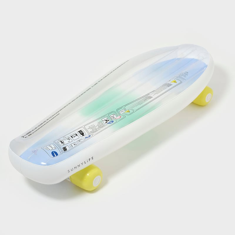 The Sea Kids Blue & Lime Skateboard Float