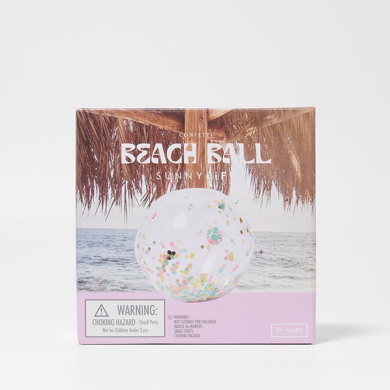 Confetti Multi Inflatable Beach Ball