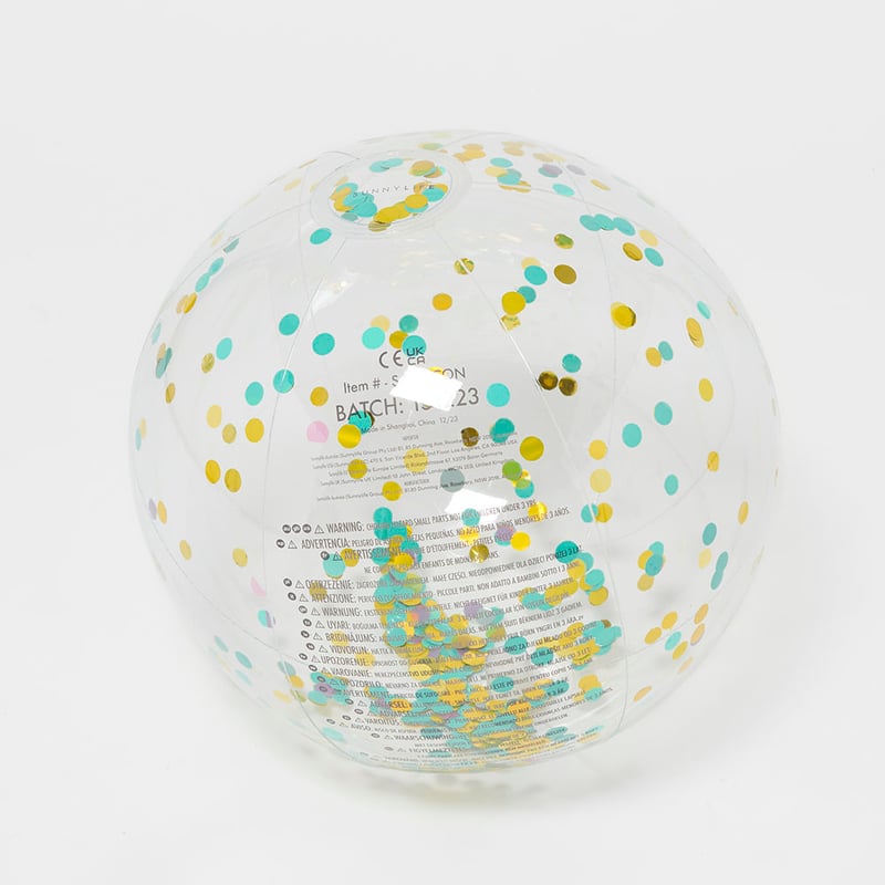 Confetti Multi Inflatable Beach Ball