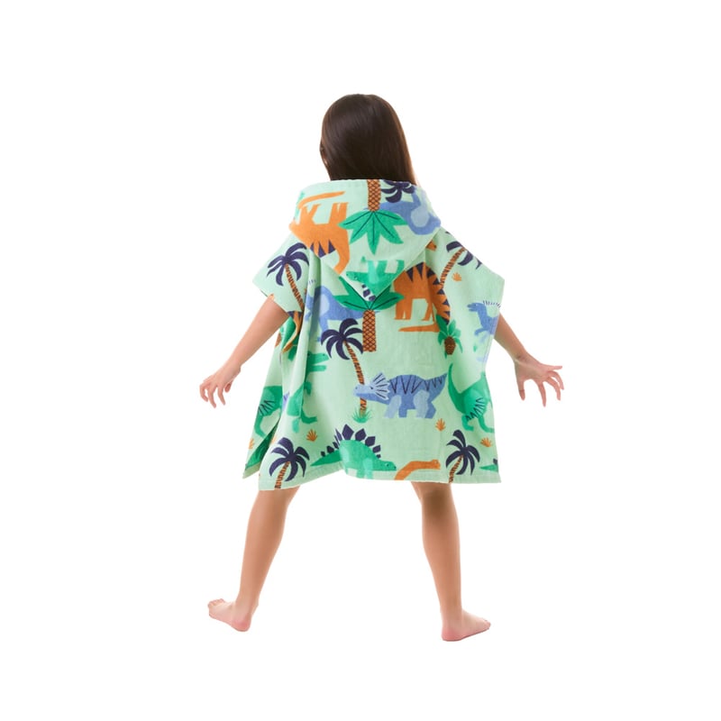 Dino Roar Hooded Beach Towel