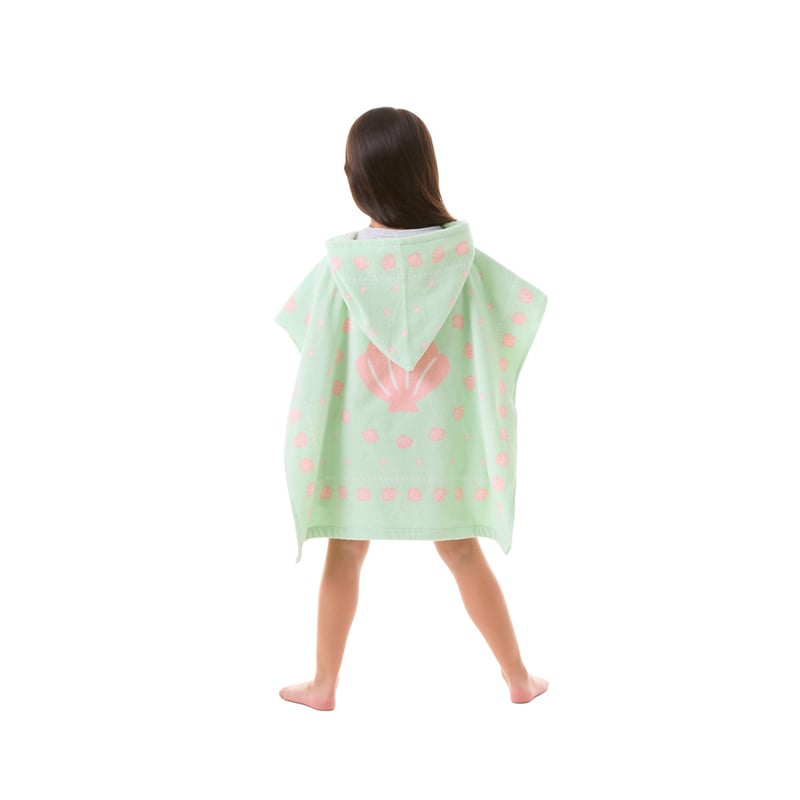Summer Shell Hooded Beach Towel